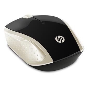 HP 200/Cestovní/Optická/Bezdrátová USB/Zlatá