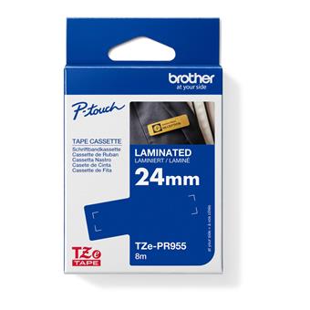 TZE-PR955 strieborná / biela (24mm)