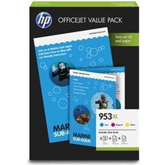 HP 953XL CMY pack, 1CC21AE