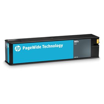HP 981Y - azúrová atramentová kazeta, L0R13A