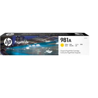 HP 981A - žltá atramentová kazeta, J3M70A