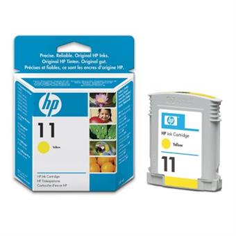 HP no. 11 - žlutá ink. kazeta, C4838A, yellow