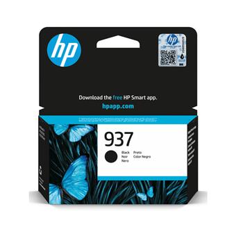 HP 937 ink. náplň čierna, 4S6W5NE