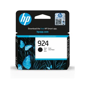 HP 924 ink. náplň čierna, 4K0U6NE