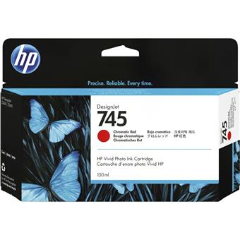 HP 745 atramentová náplň chróm. červená, F9K00A