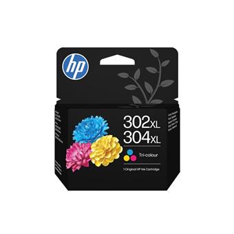 HP 302XL/304XL Tri-clr Original Ink Crtg