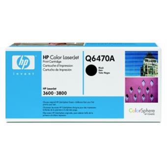 hp colorsphere černý toner, Q6470A