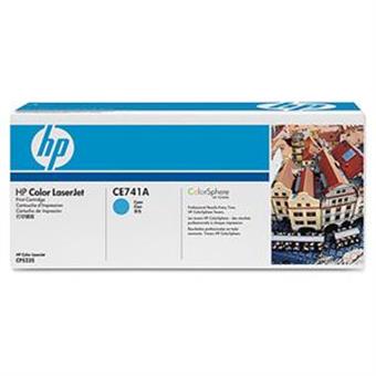 HP tlačová kazeta azúrová, CE741A