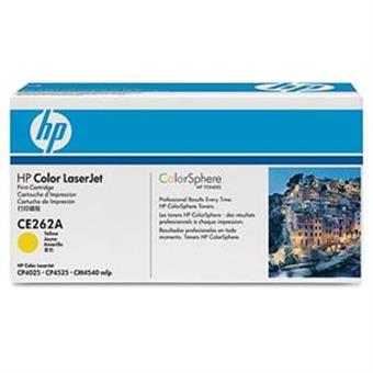 HP tlačová kazeta žltá, CE262A