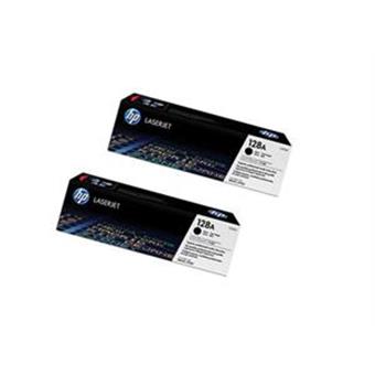 HP tisková kazeta černá - 2 pack, CE320AD