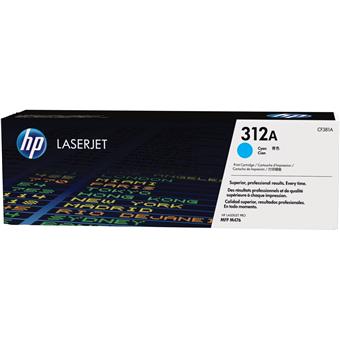 HP tlačová kazeta azúrová, CF381A
