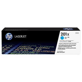 HP 201X tlačová kazeta azúrová veľká, CF401X