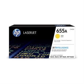 HP 655A žltá LaserJet Cartridge, CF452A