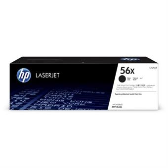 HP 56X High Yield Black Original LJ Toner, CF256X