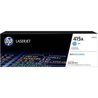 HP 415A Cyan LaserJet Toner Cartridge, W2031A