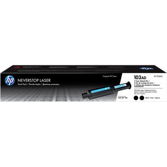 HP 103AD Black Neverst. Laser, dvojbalenie, W1103AD