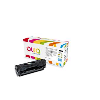 OWA Armor toner kompatibilný HP LJ 101x, Q2612A, JUMBO, 4000st, čierna/black 