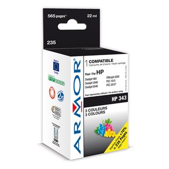 WECARE ARMOR ink kompatibilný s HPDJ 5740, C8766EE, 10ml, 3farby