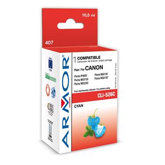Armor ink-jet pro Canon CLi-526, 10,5ml, cyan