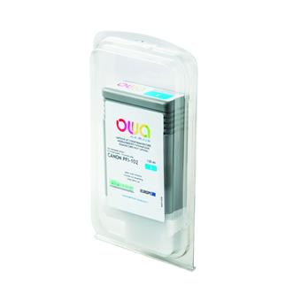 OWA Armor ink-jet kompatibilný s Canon iPF 500/600 cyan, 130ml, komp.s PFI102C