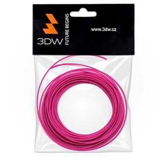 3DW - PLA filament 1,75mm růžová,10m, tisk 190-210°C