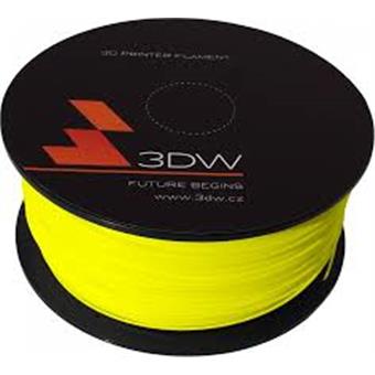 3DW - PLA filament 2,9mm žlutá, 1kg, tisk 195-225°C
