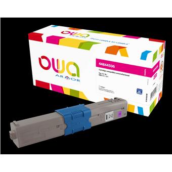 OWA Armor toner kompatibilný s OKI 44844506, 10000st, červená/magenta