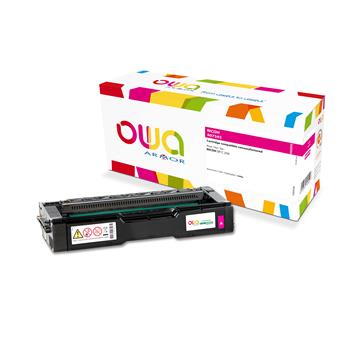 OWA Armor toner kompatibilní s RICOH 407545, 1600st, červená/magenta