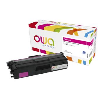 OWA Armor toner kompatibilný s Brother TN-910M, 9000st, červená/magenta