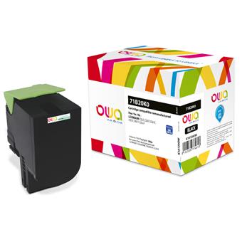 OWA Armor toner kompatibilní s LEXMARK 71B20K0, 3000st, černá/black