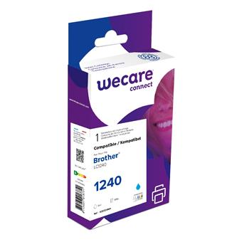 WECARE ARMOR ink kompatibilný s BROTHER LC-1240C, modrá/cyan