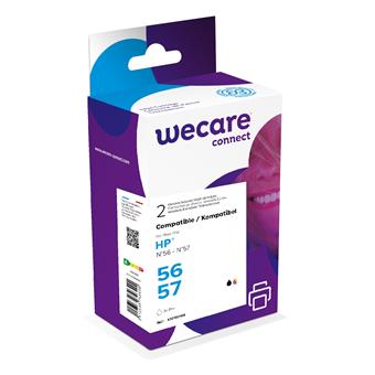 WECARE ARMOR ink sada kompatibilná s HP C6656A/C6657A,čierna/3 color