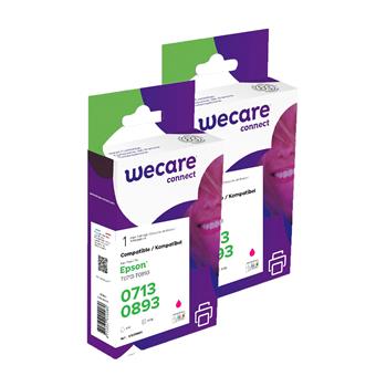 WECARE ARMOR sada ink kompatibilná s EPSON T071340 2x9ml, červená, T071340