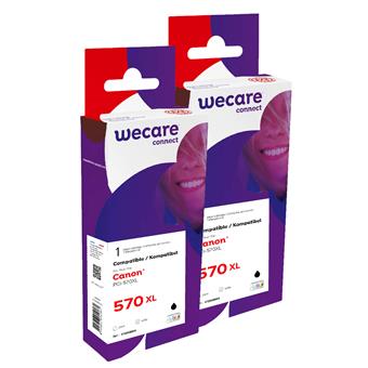 WECARE ARMOR sada ink pro CAN PGI570BKXL
2x25ml,černá pigm.,PGI-570 XL BK
