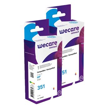 WECARE ARMOR sada ink kompatibilná s HP CB337E, 2x14ml, 3 farby