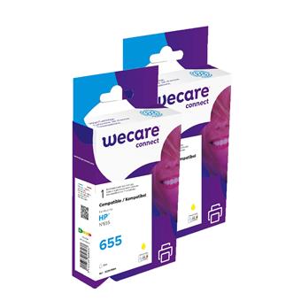 WECARE ARMOR sada ink kompatibilní s HP CZ112AE, 2x12ml, žlutá/yellow
