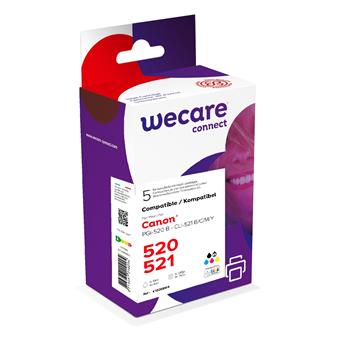 WECARE ARMOR ink sada kompatibilní s Canon PGI-520,CLI-521, PBCMY