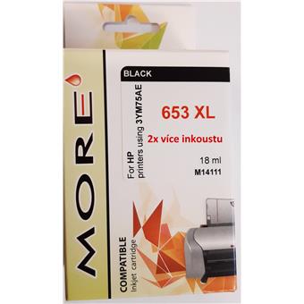 MORE ARMOR ink kompatibilní s HP 3YM75AE (653 XXL)
kapacita 720str.černá