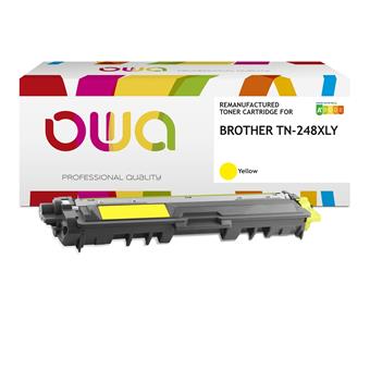 OWA Armor toner kompatibilní s Brother TN-248XL Y, 2300st, žlutá/yellow