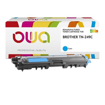 OWA Armor toner kompatibilní s Brother TN-249C, 4000st, modrá/cyan