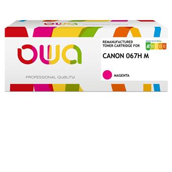 OWA Armor toner kompatibilný s Canon CRG-067H M, 2350st, červená/magenta