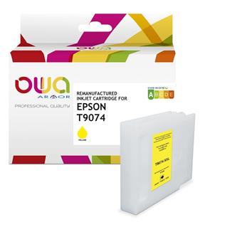 OWA ARMOR ink kompatibilní s Epson T9074, žlutá/yYellow,77ml