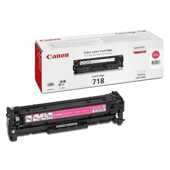 Canon toner CRG-718M, purpurový