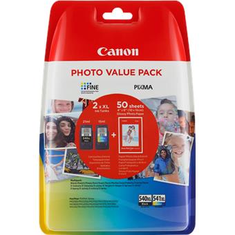 Canon PG-540XL / CL-541XL + 50x GP-501