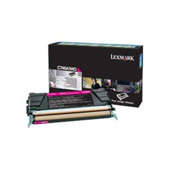 Lexmark C746,C748 purpurová toner.kazeta,C746A1MG