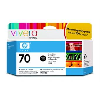 HP no 70 foto. čierna atramentová kazeta, C9449A
