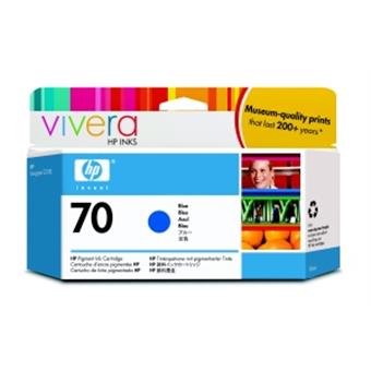 HP no 70 modrá atramentová kazeta, C9458A