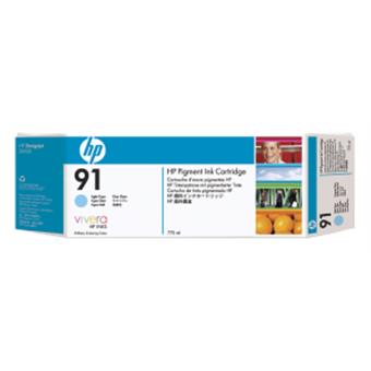 HP no 91 - sv. azúrová ink. kazeta, C9470A