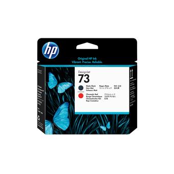 HP no 73 matná černá a červená tisk. hlava,CD949A