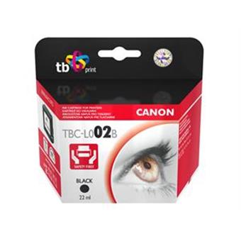 Ink. kazeta TB kompatibilní s Canon BC-02, 0881A003,  Black